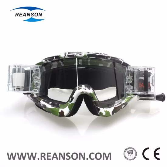 Reanson Lunettes de sport Lunettes de motocross Lunettes MX pour cyclisme, escalade, équitation