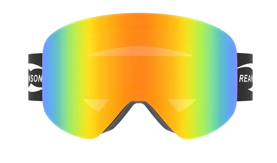 Lunettes de ski personnalisées antibuée à lentilles interchangeables Reanson